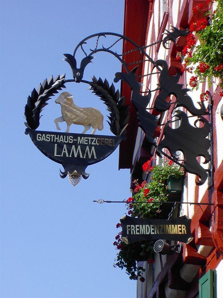 Hotel & Restaurant Lamm Mosbach  Exterior foto